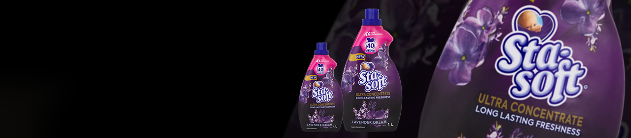 Get the all new flavor of Sta-Soft Lavender Dream